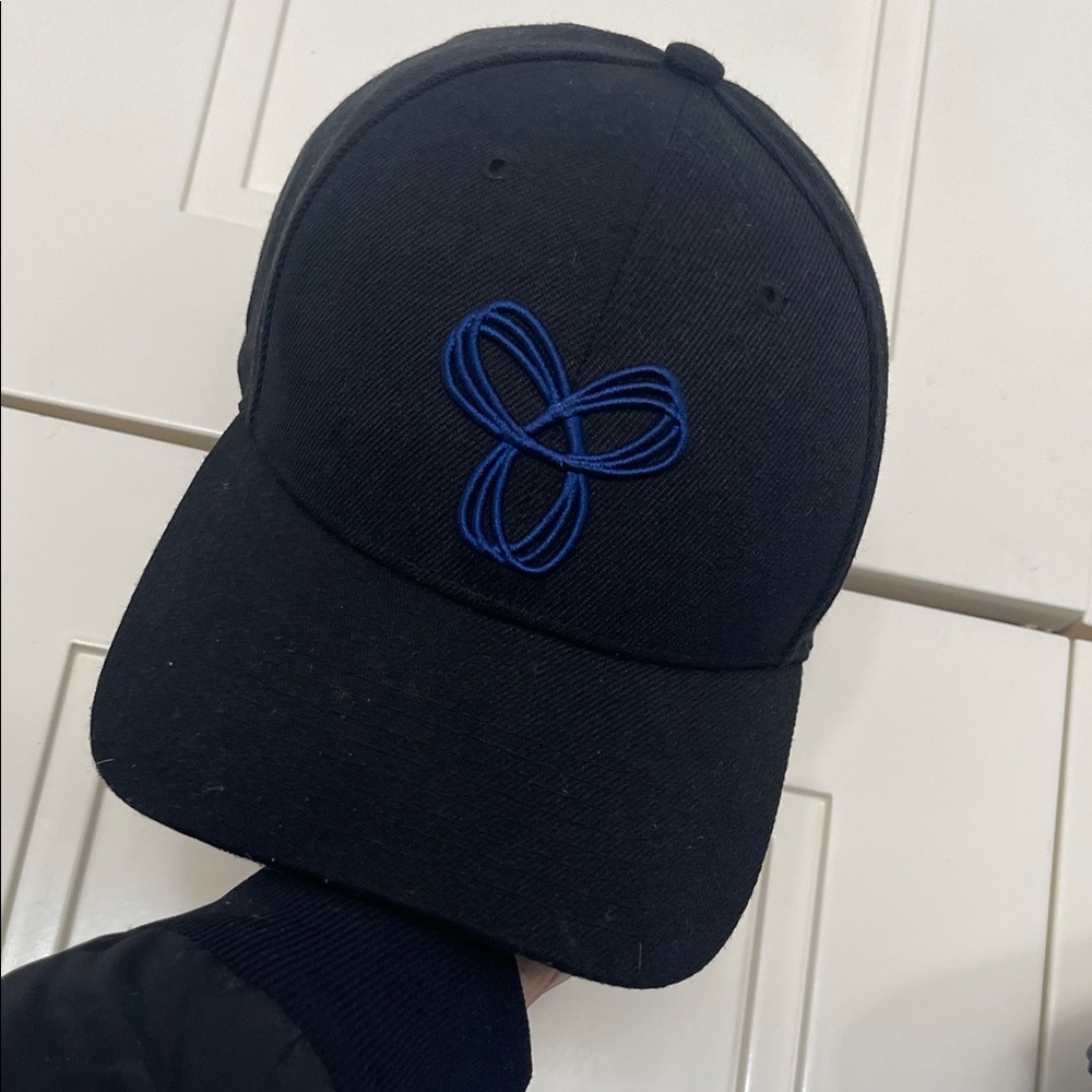 TNA Black Cap with Blue Logo